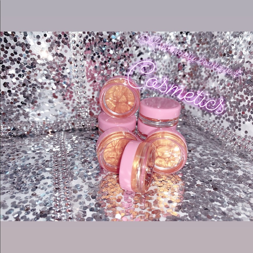 3ml Lip Dip Jars Pure Gold & Blissful Money Green